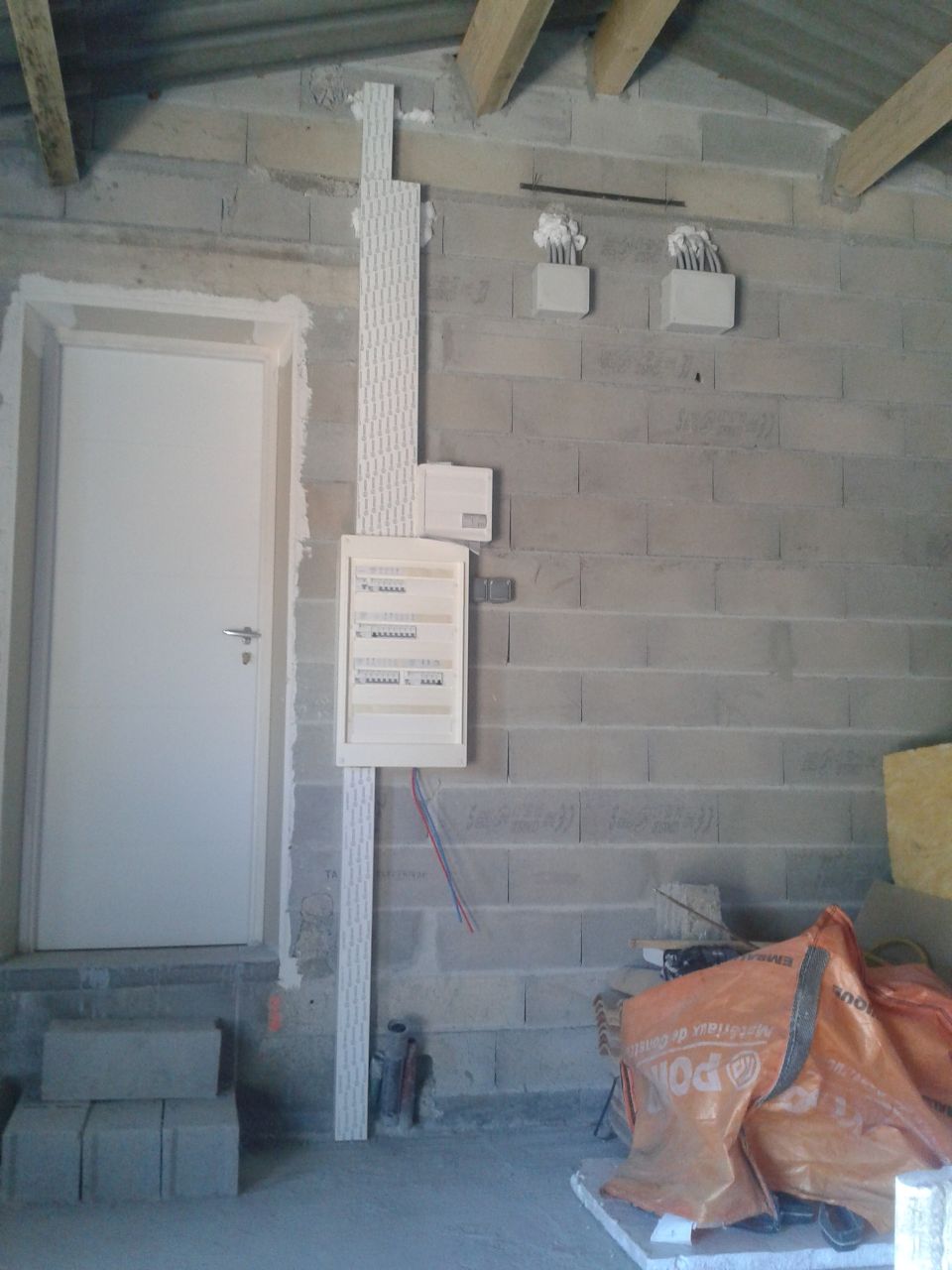 pose du tableau
