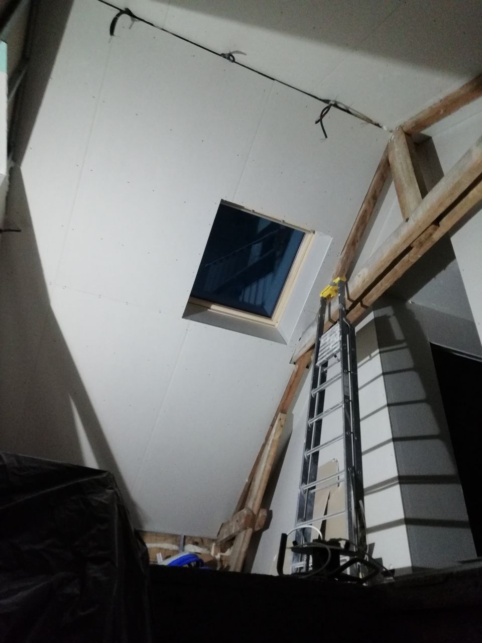 Velux etage vu du rdc