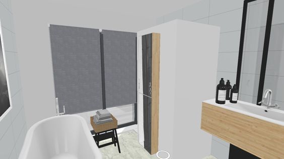 vue 3d salle de bain