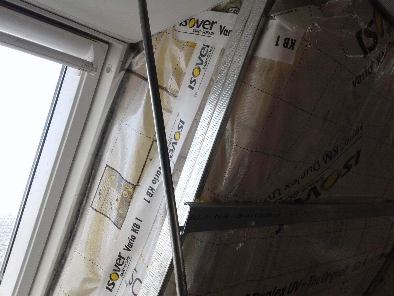 Détail autour des velux
