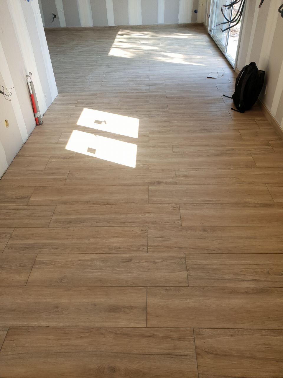 Carrelage imitation parquet