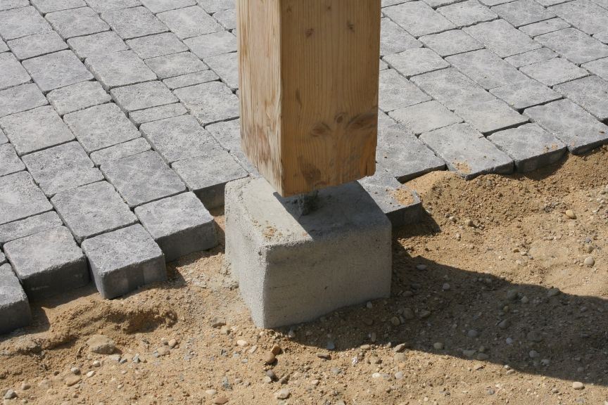 Le pied de poteau a été repris, c'est pas un mal !