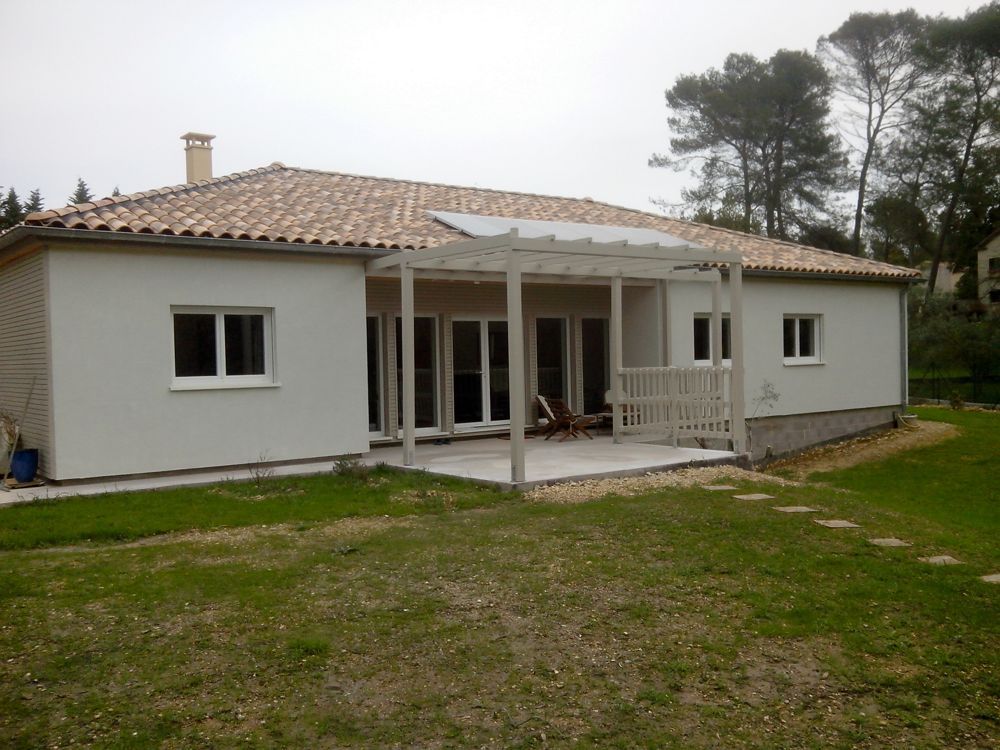Pergola made in sur place