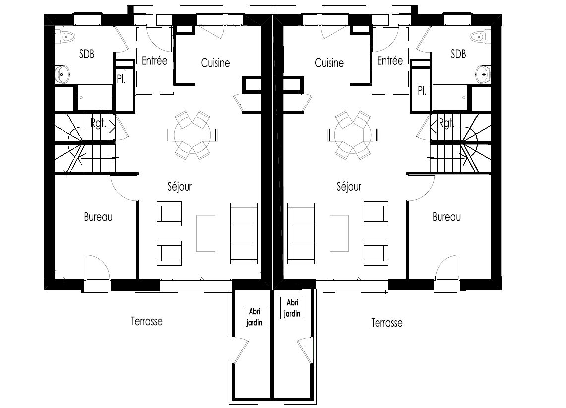 plan etage