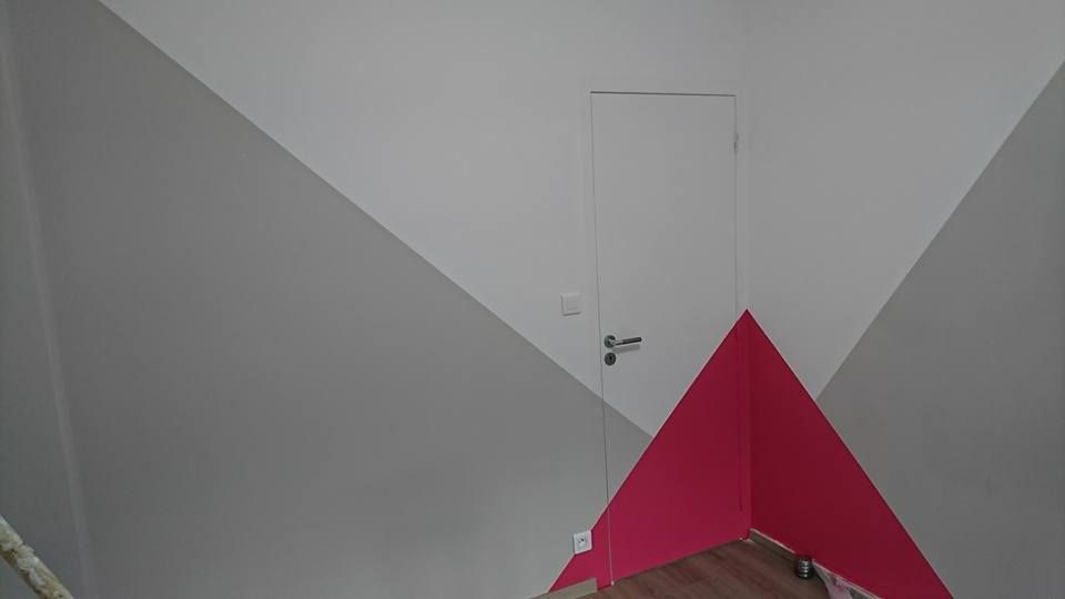 Peinture de la chambre de notre deuxième enfant dont l'arrivée est imminente!