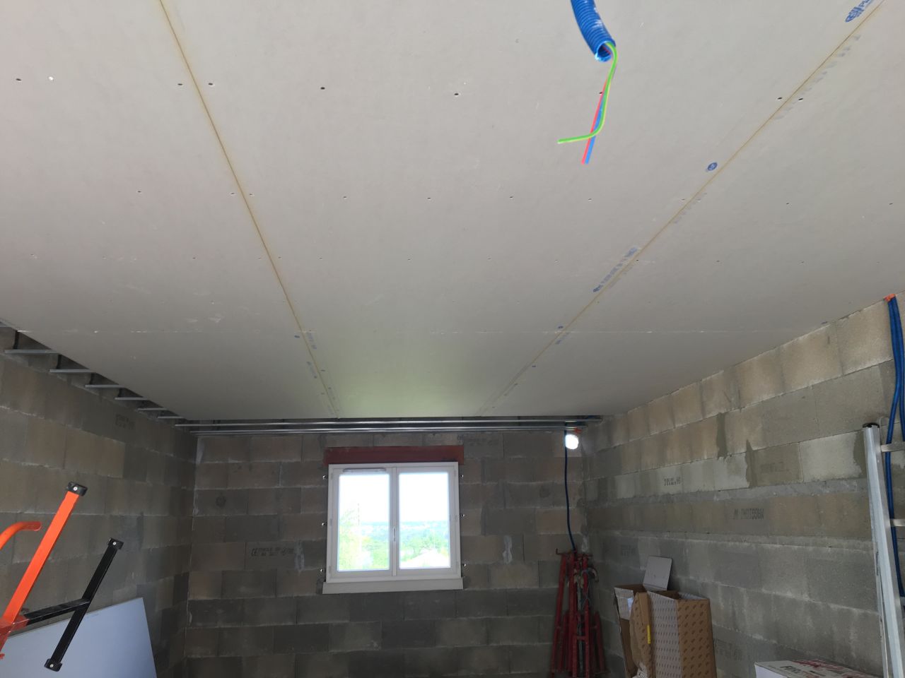 Plafond garage