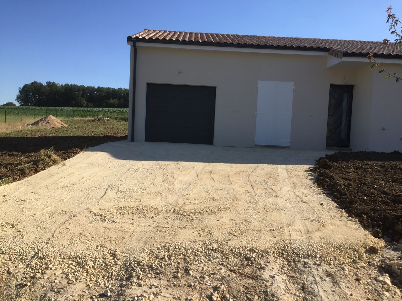 Finition terrassement