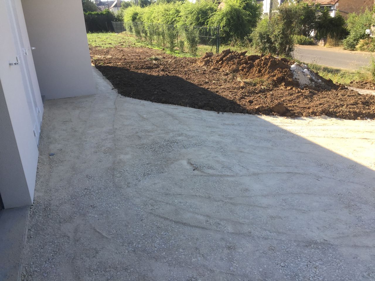 Finition terrassement