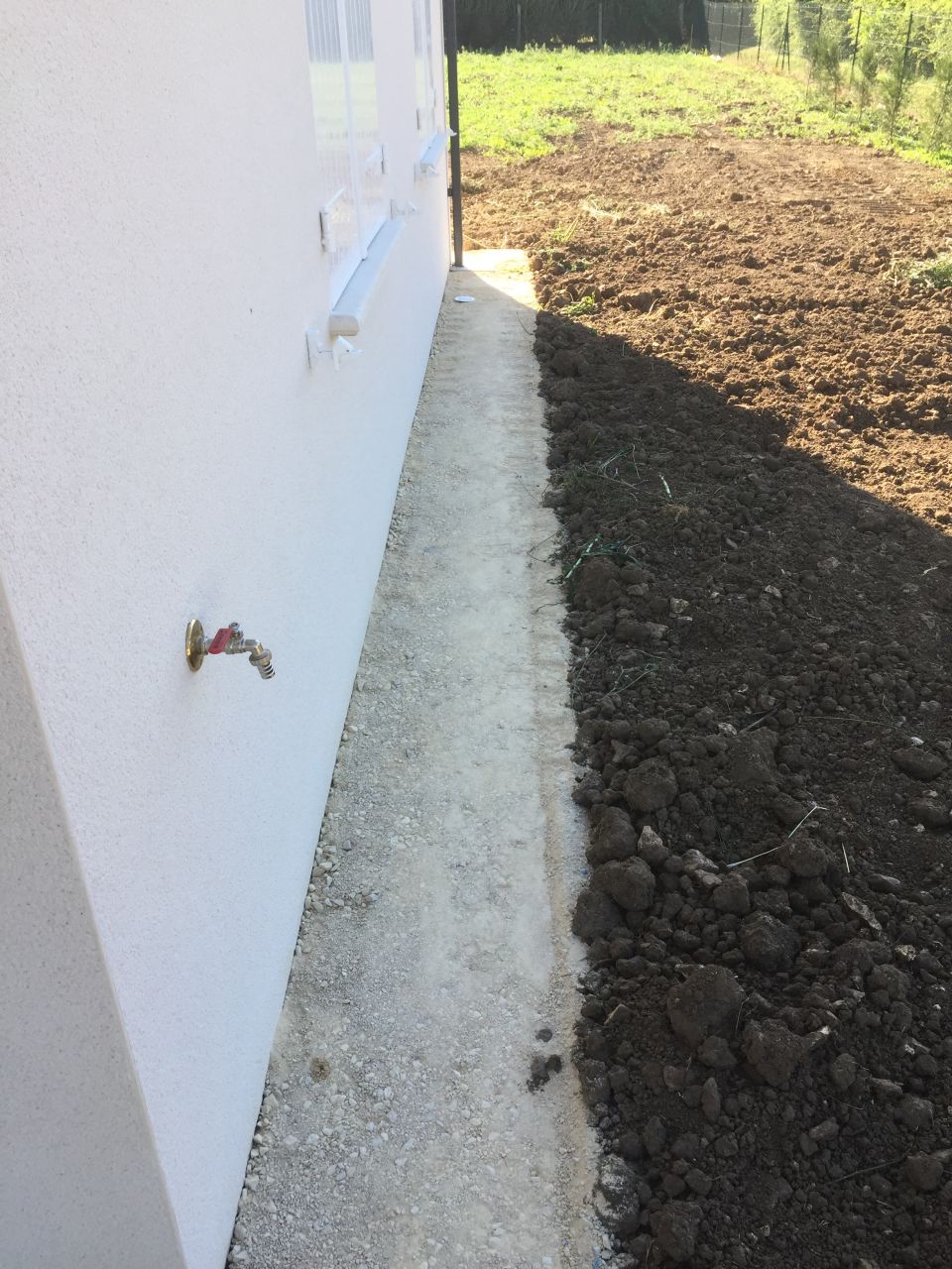 Finition terrassement