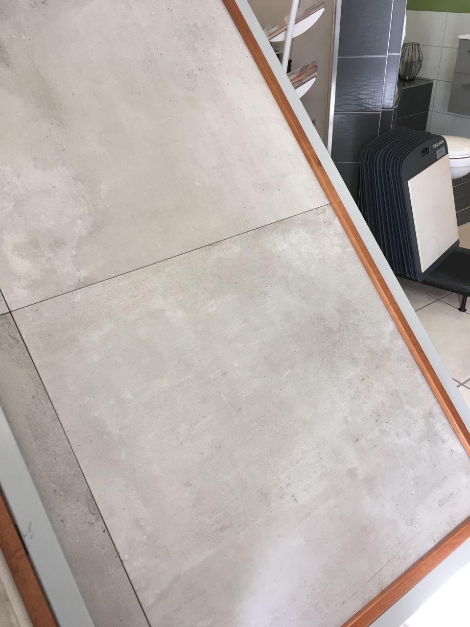 Carrelage 60x60 Porcelanosa pour le RDC (entre, sjour, ...)