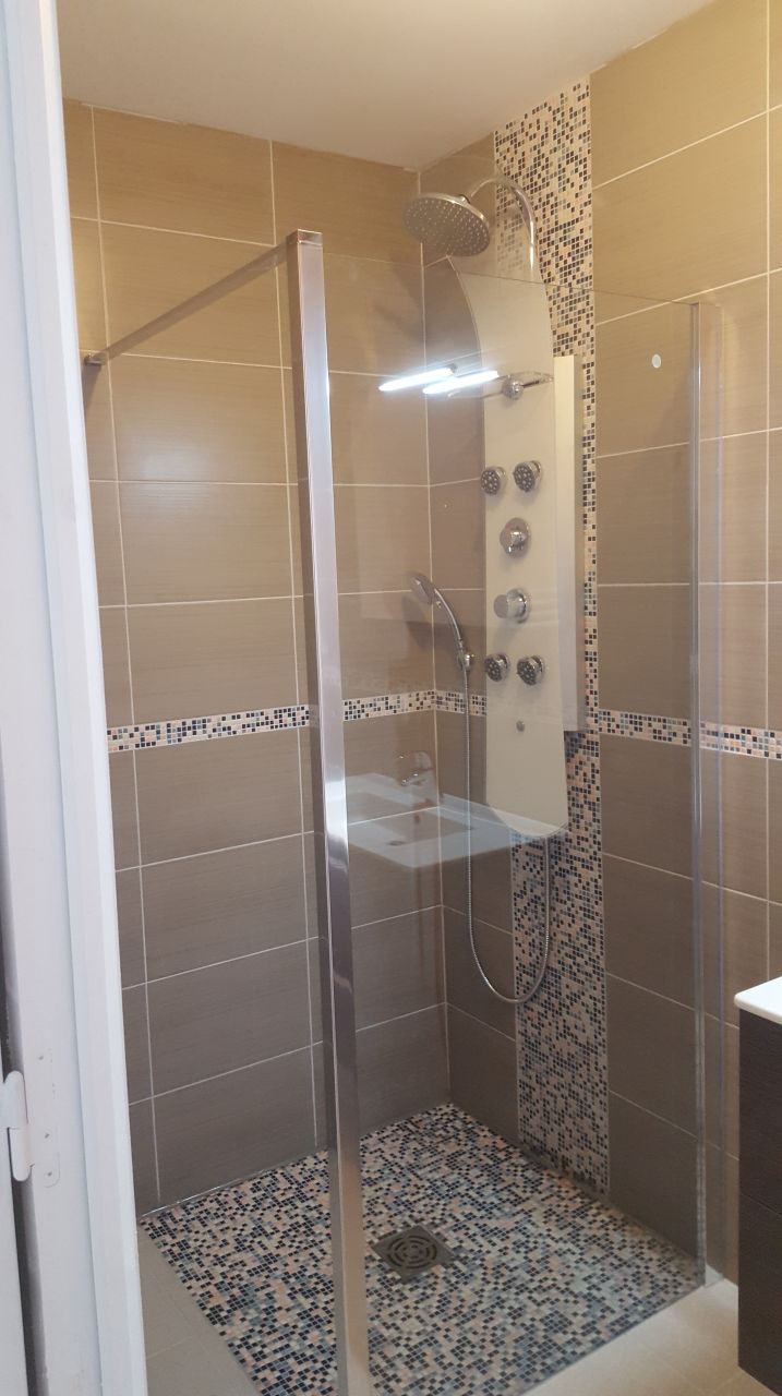 Douche terminée