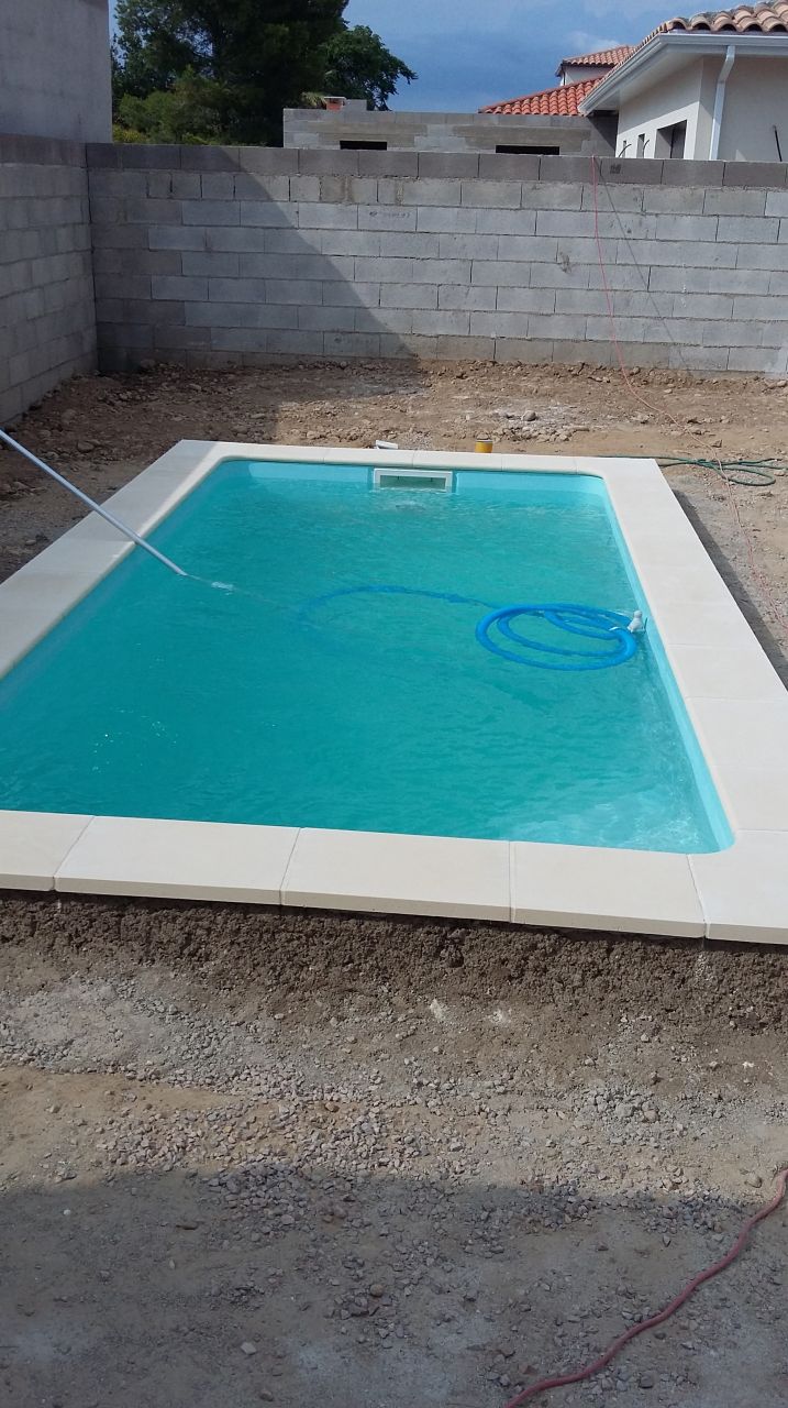Et voila , terminée , l'eau est à 29°