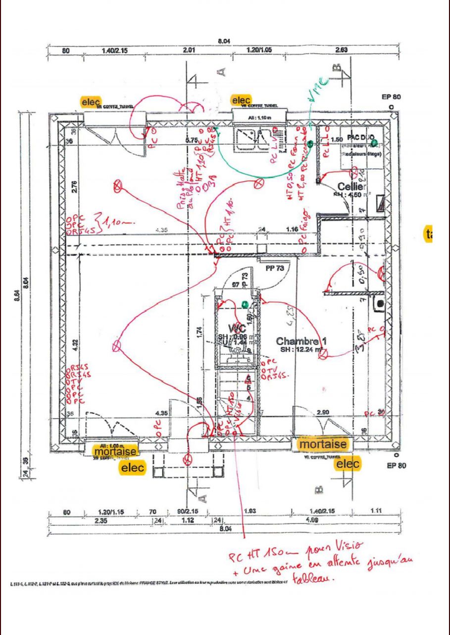 plan  electrique