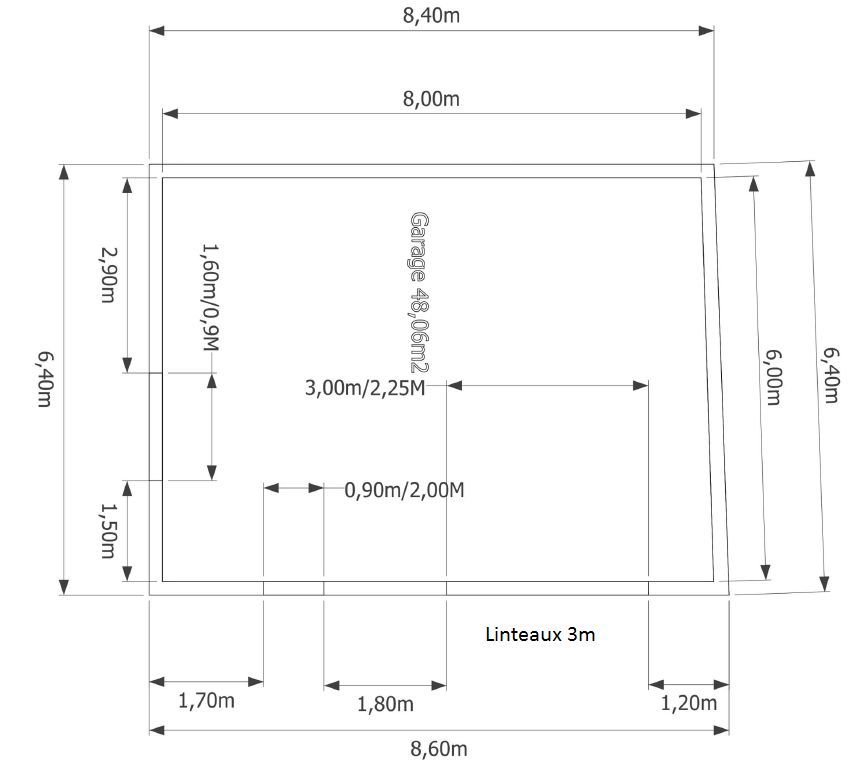 Plan vue de dessus