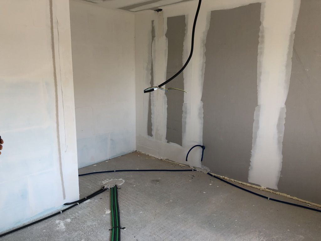 Câblage chambre 1