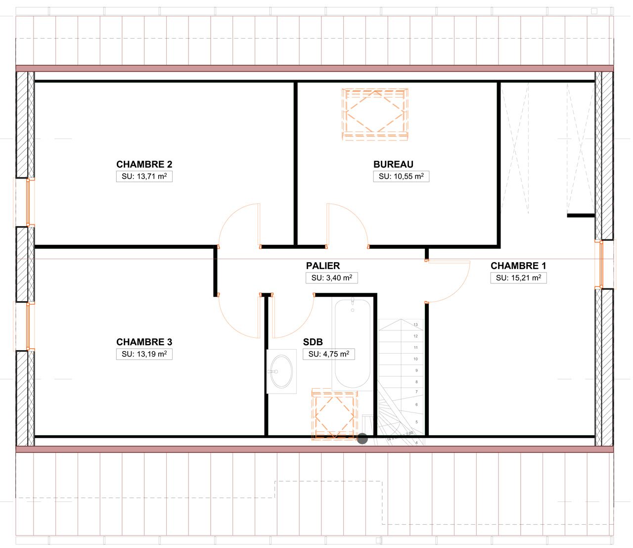 Etage sous comble