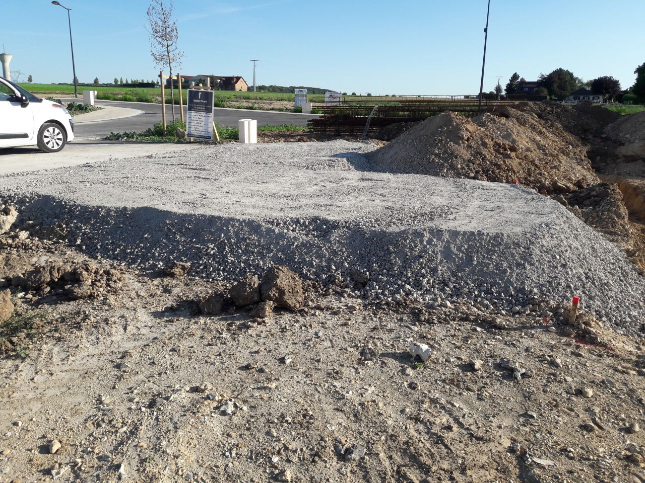 Accès chantier