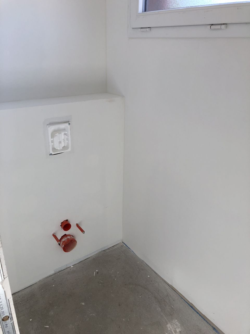 WC RDC papier intissé posé