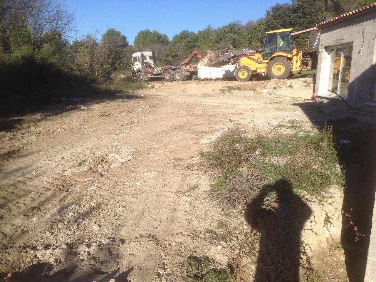 Nettoyage du chantier