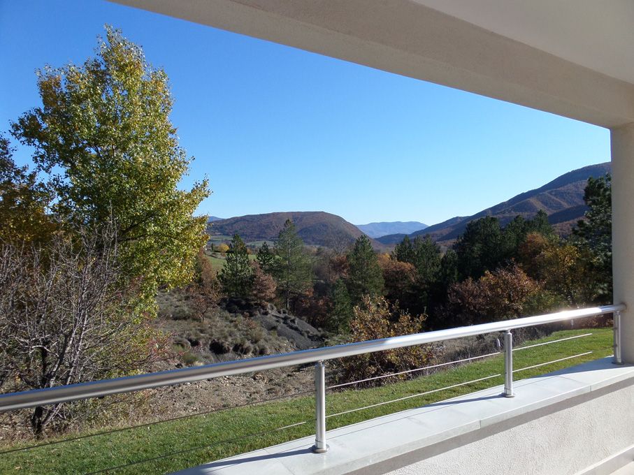 Depuis la terrasse