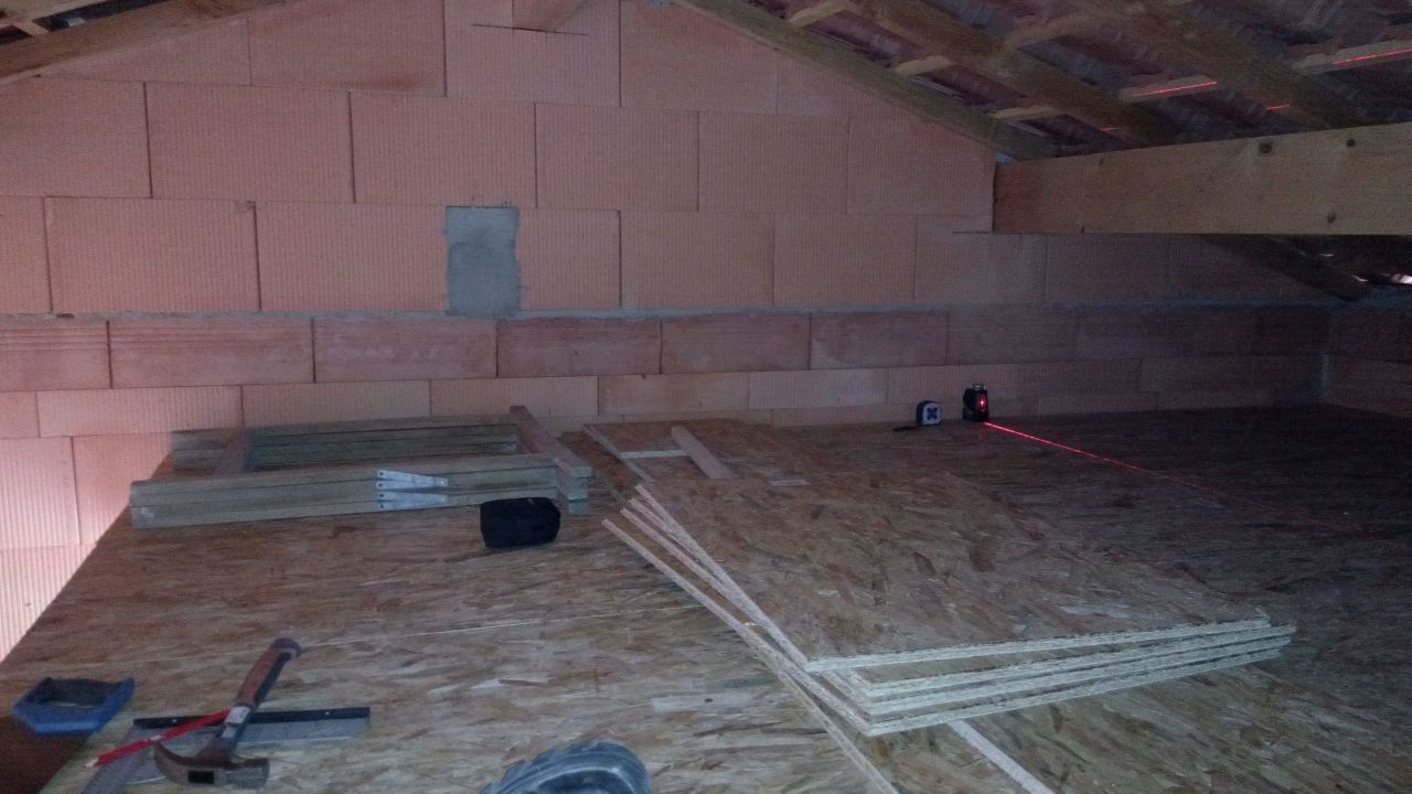 Ajout d'une mezzanine dans le garage