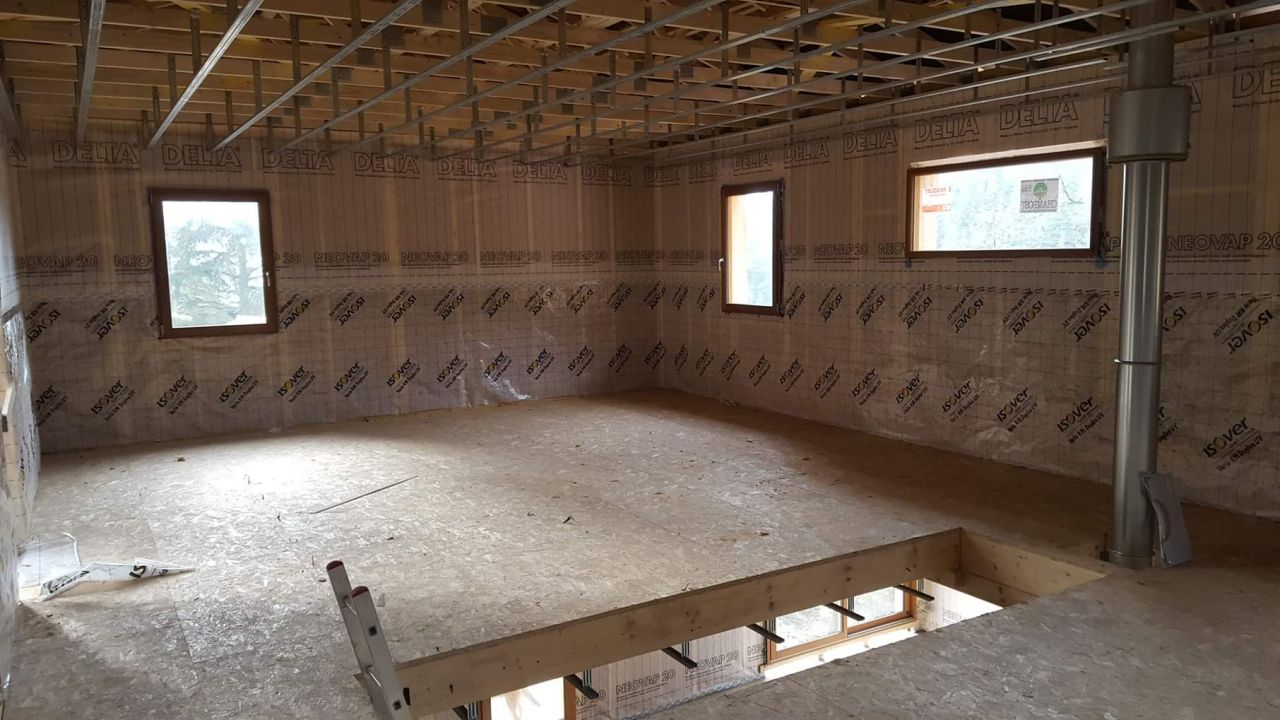 chambres et couloir