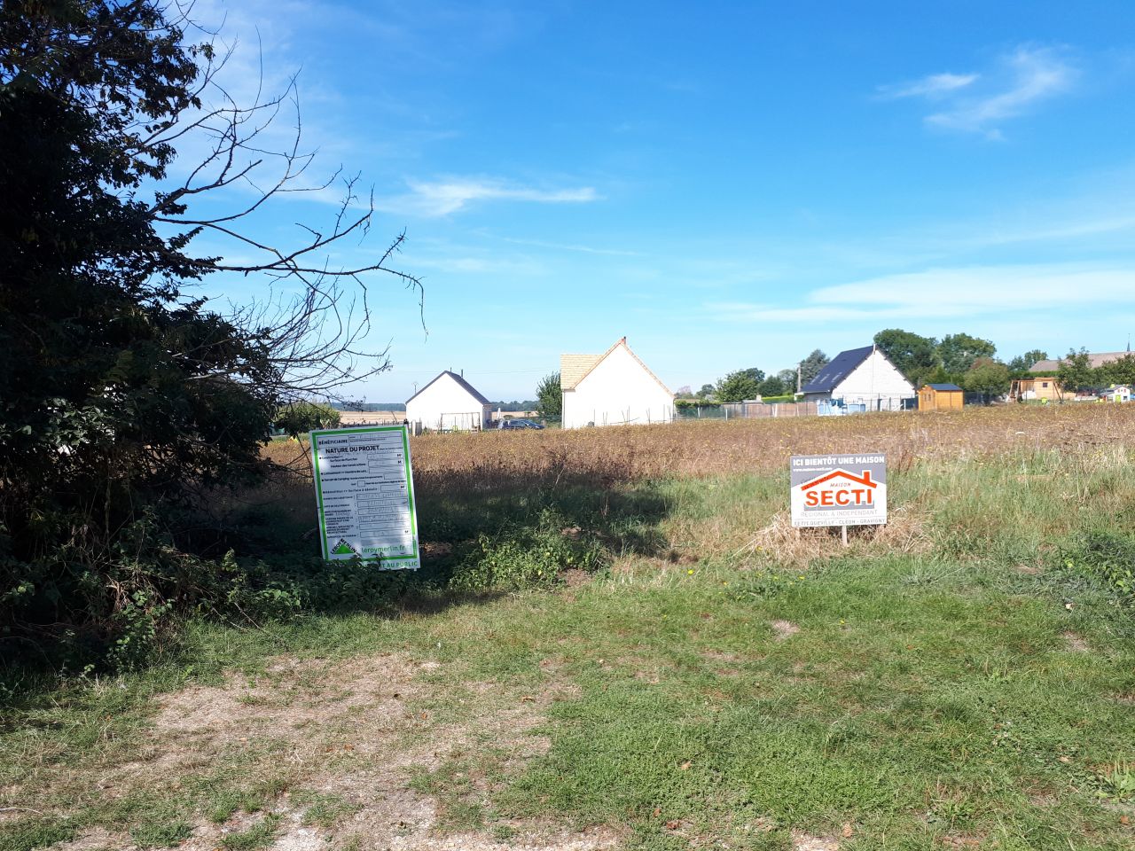  y est on arrive  la fin du recours aux tiers, le terrassier va bientt pouvoir entrer en action