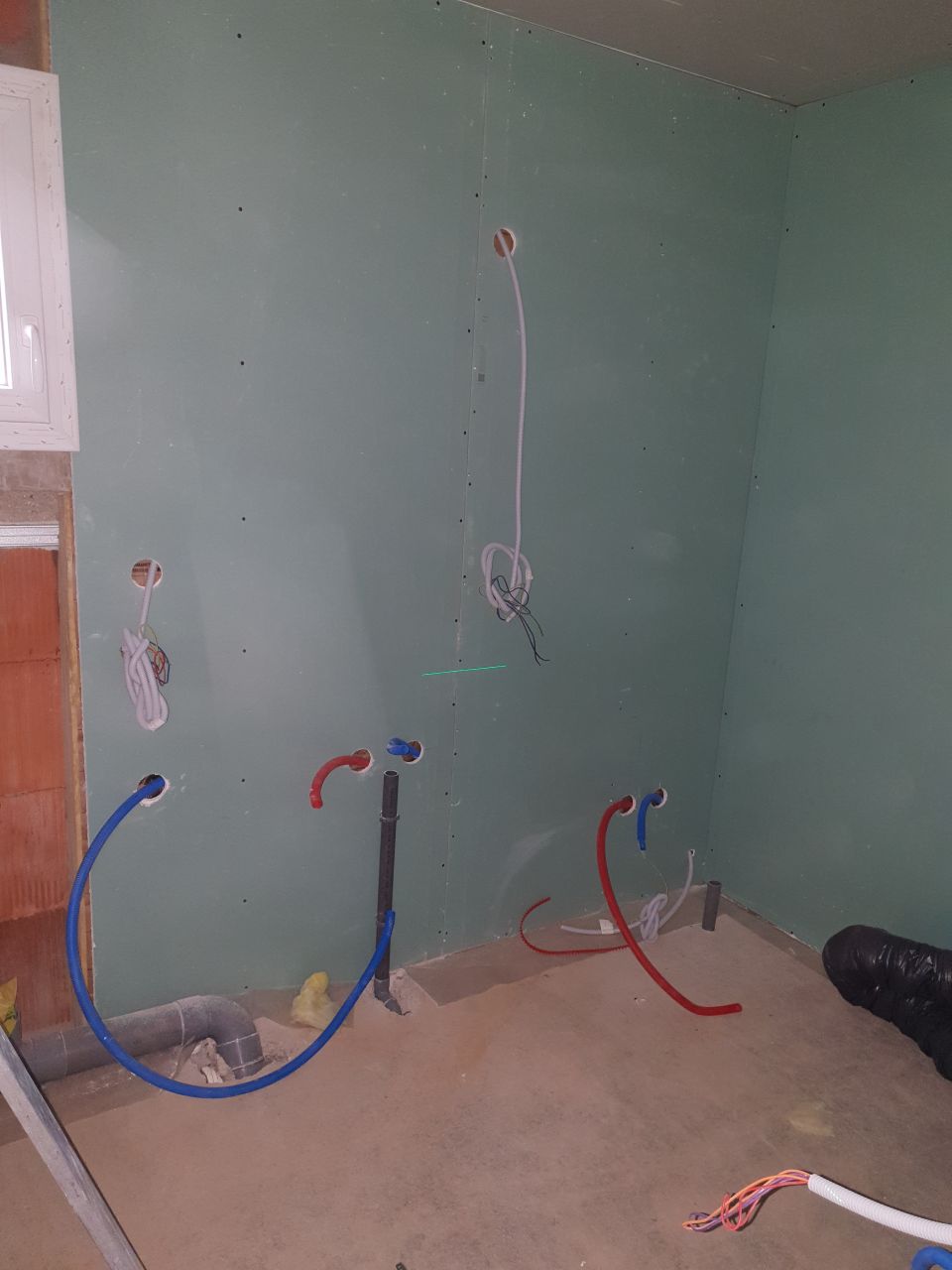 Salle de bain avec hydrofuge