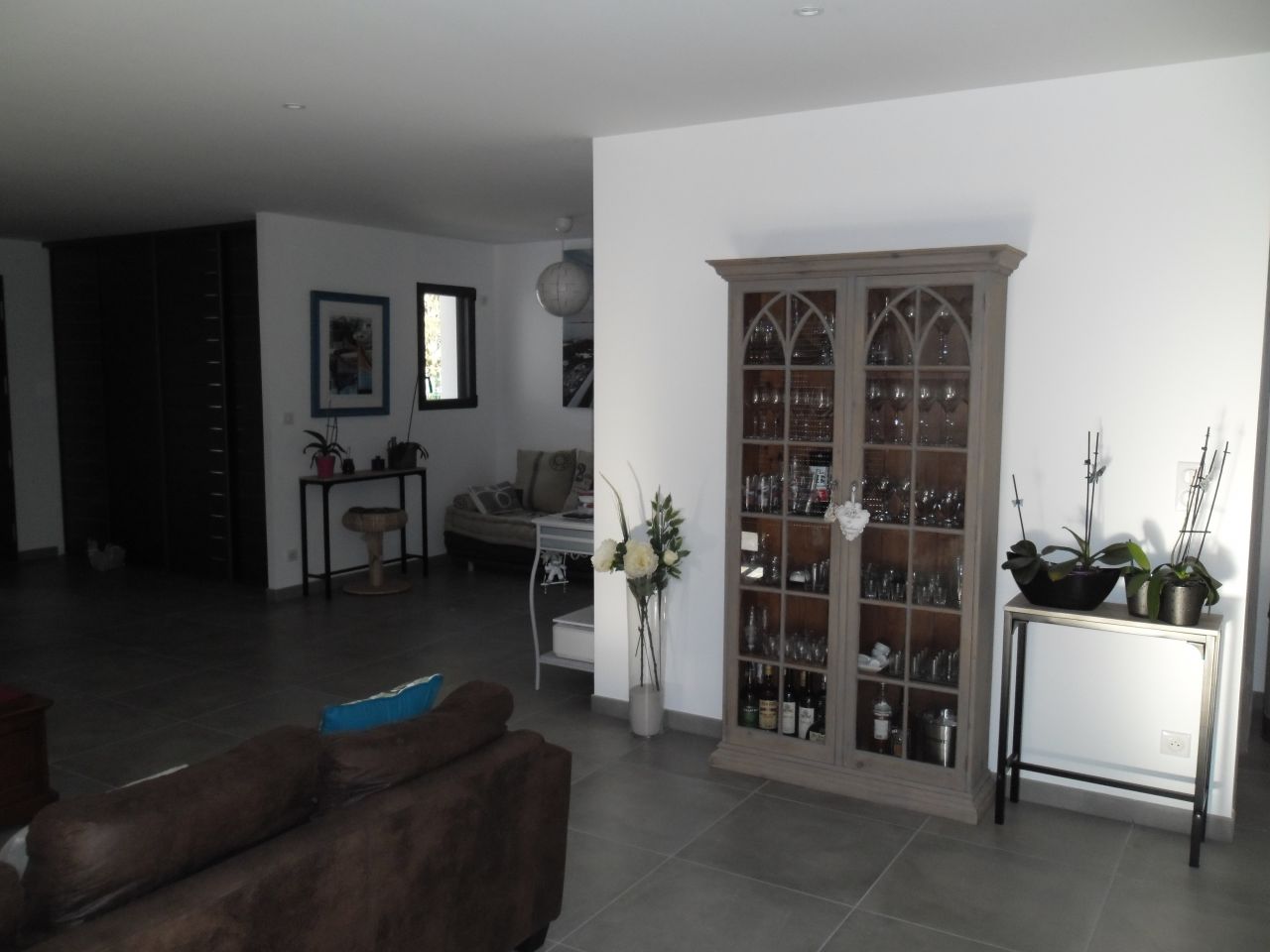 Déco pièce de vie côté coin repos