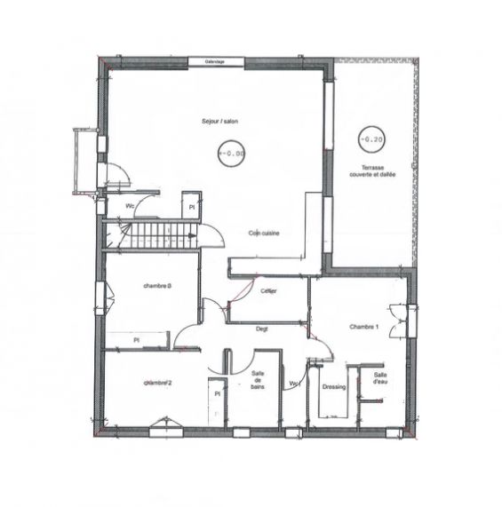 Plan de la maison