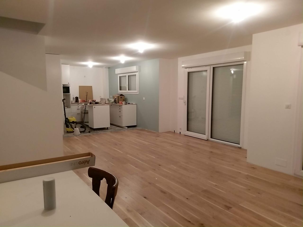 Vue sur la cuisine