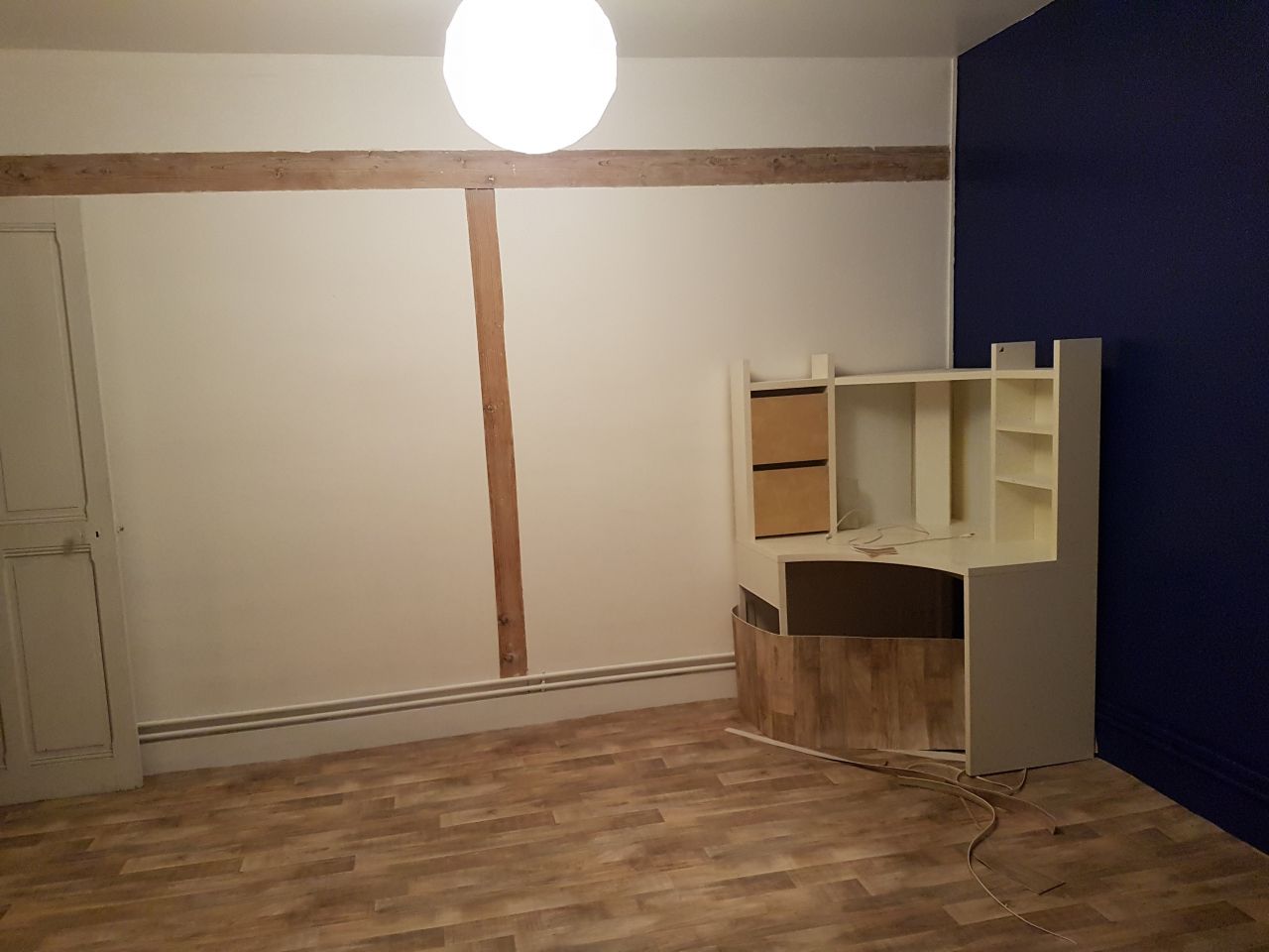 chambre cot jardin 2eme etage, on fini ce qu'il reste