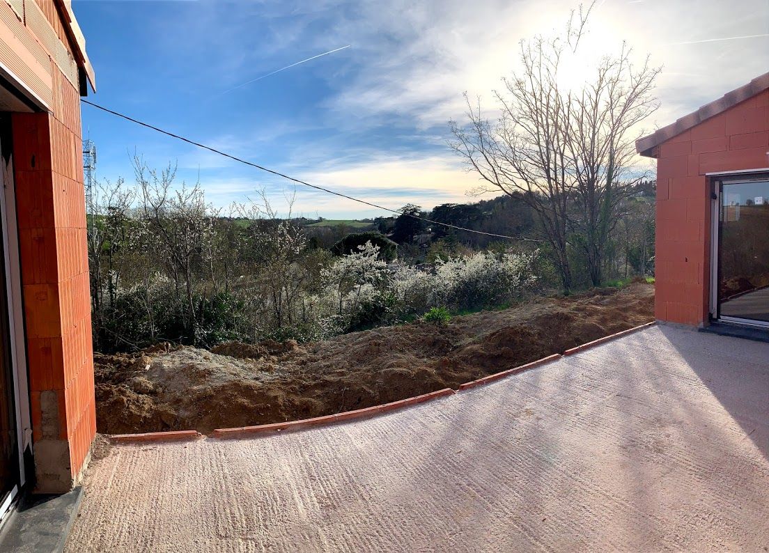 Terrasse vue SUD
