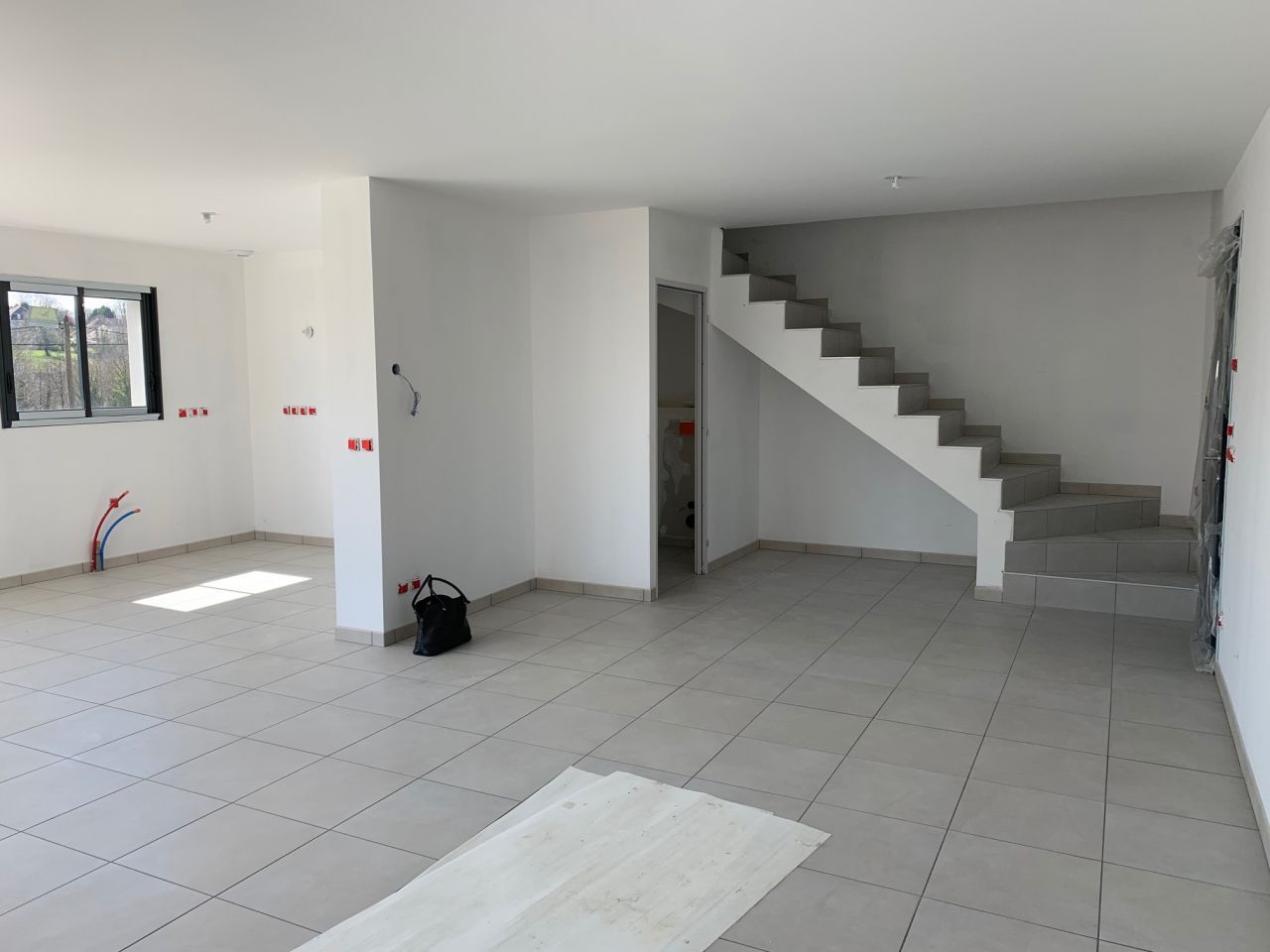 Carrelage pièce de vie
