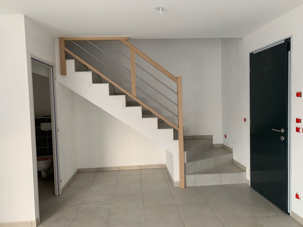 Rampe d'escalier garde corps