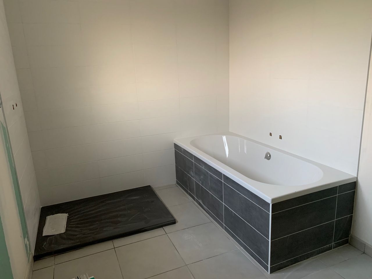 Faience de la salle de bain