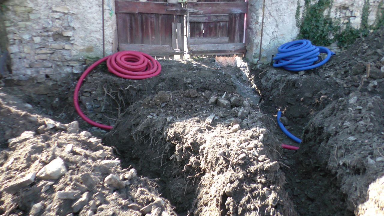 L'ancienne maison et la neuve sont prvues en mme temps, cela fait tout en double.