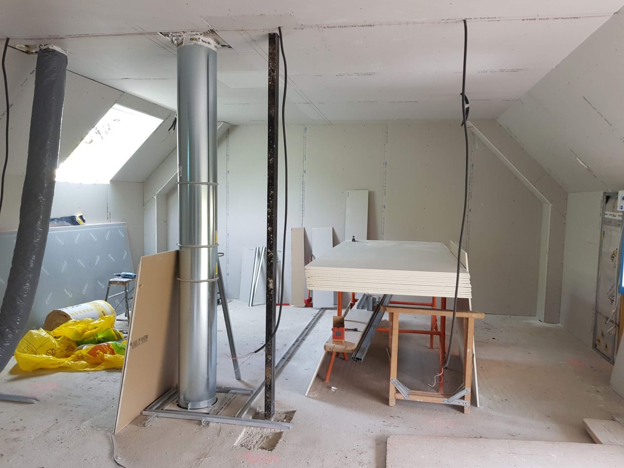Etage (avant cloisonnement)