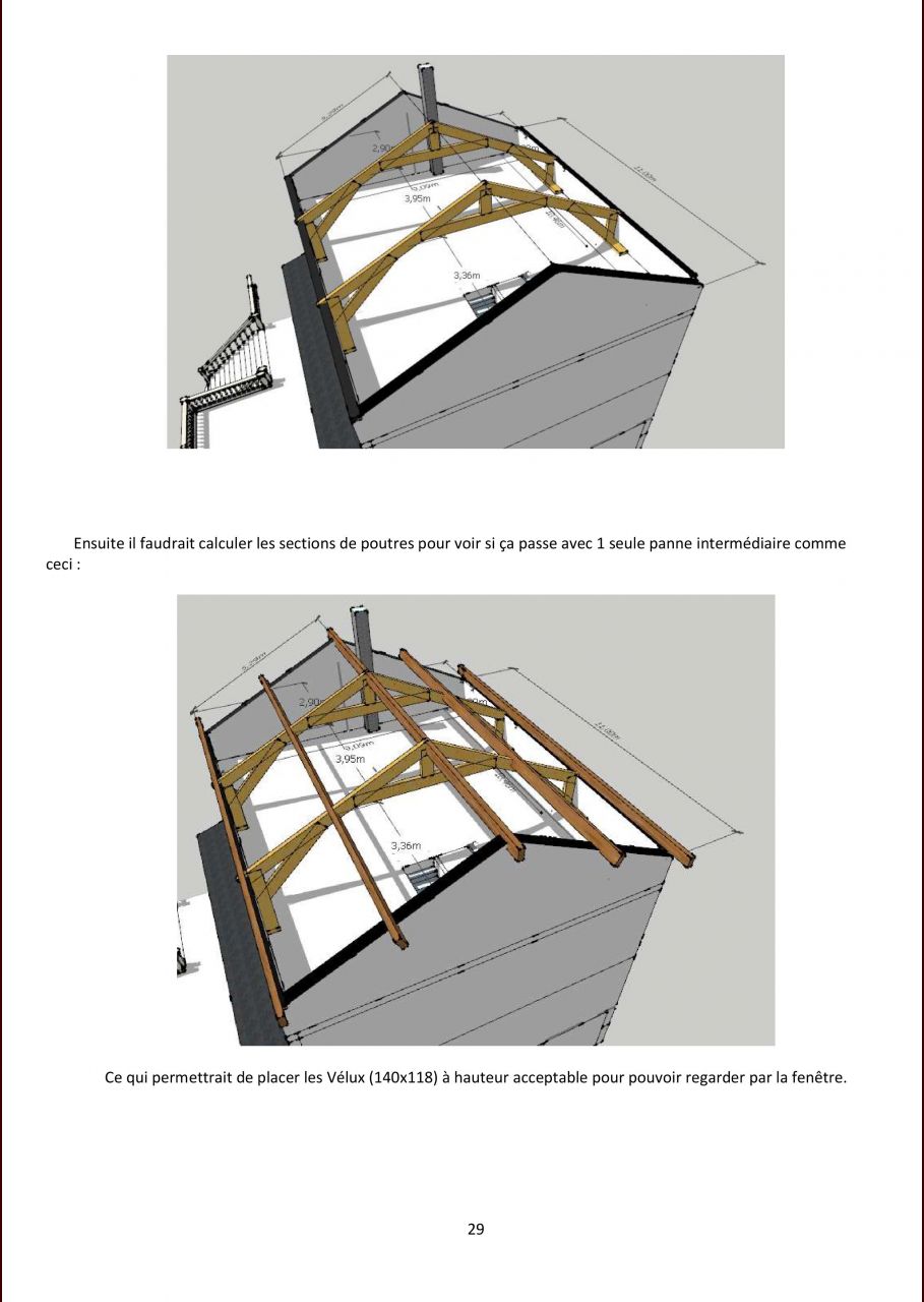 Plan de charpente solution 3 les fermes 2