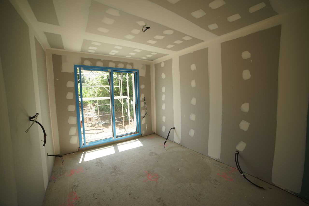 Bandes terminées - chambre parentale