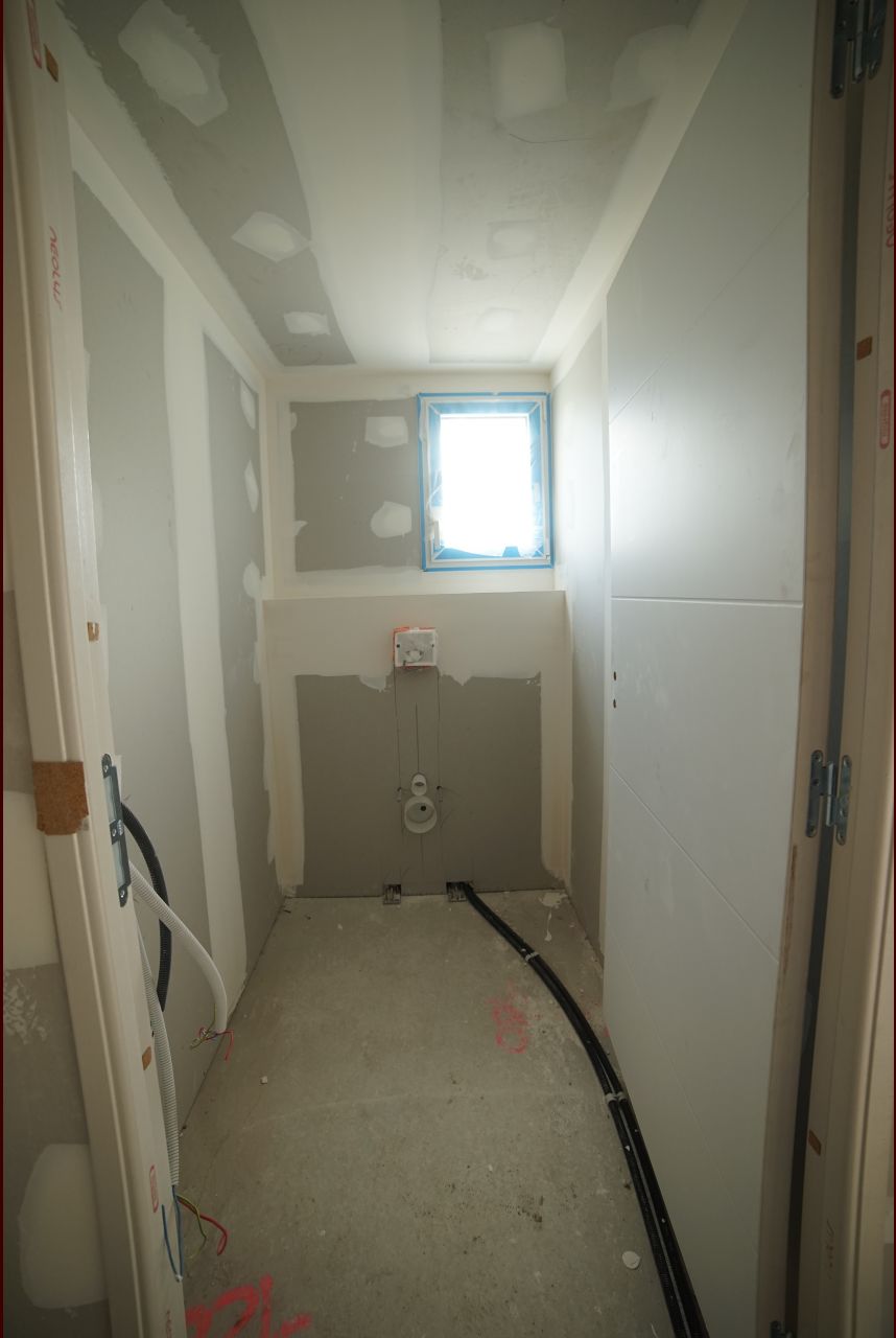 Bandes terminées - WC rdc