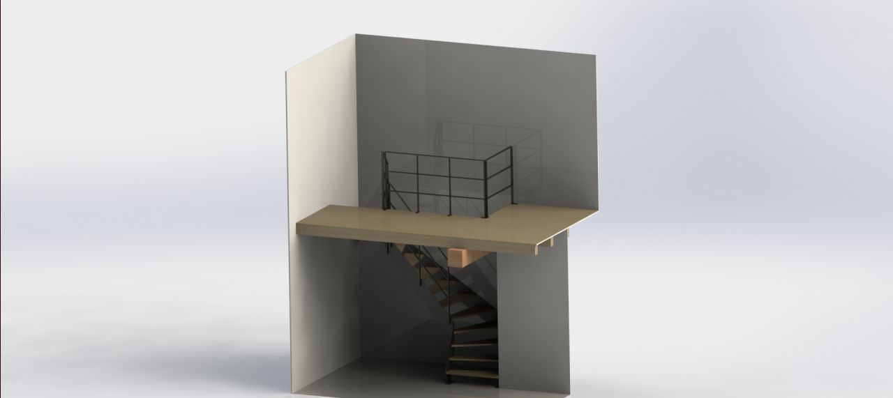 plan escalier