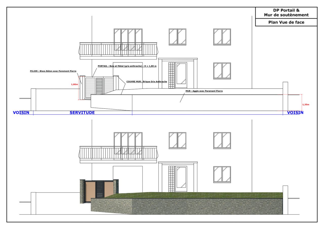 Projet mur de soutnement 001