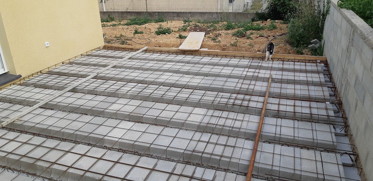 Terrasse en cours (Semaine 3)