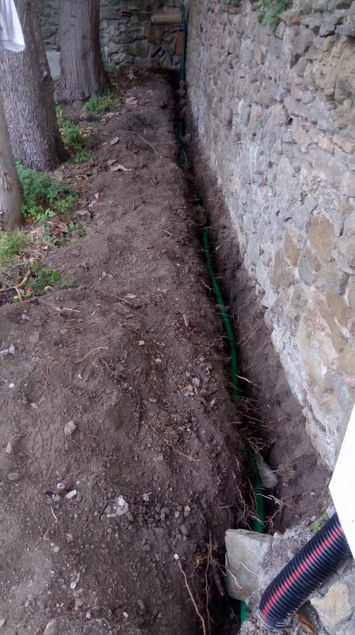 tranchée télécom