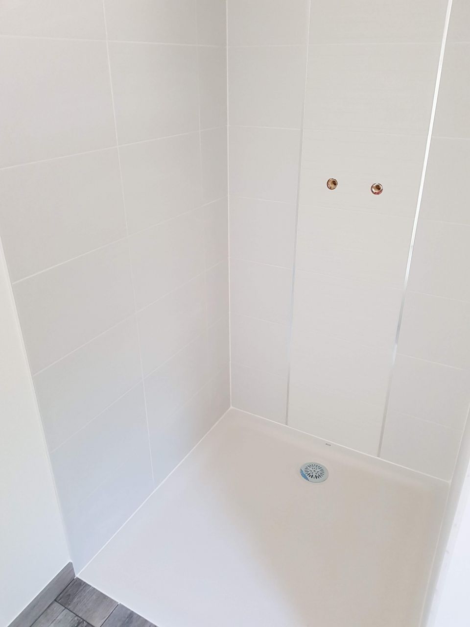 Faience de la douche du RDC