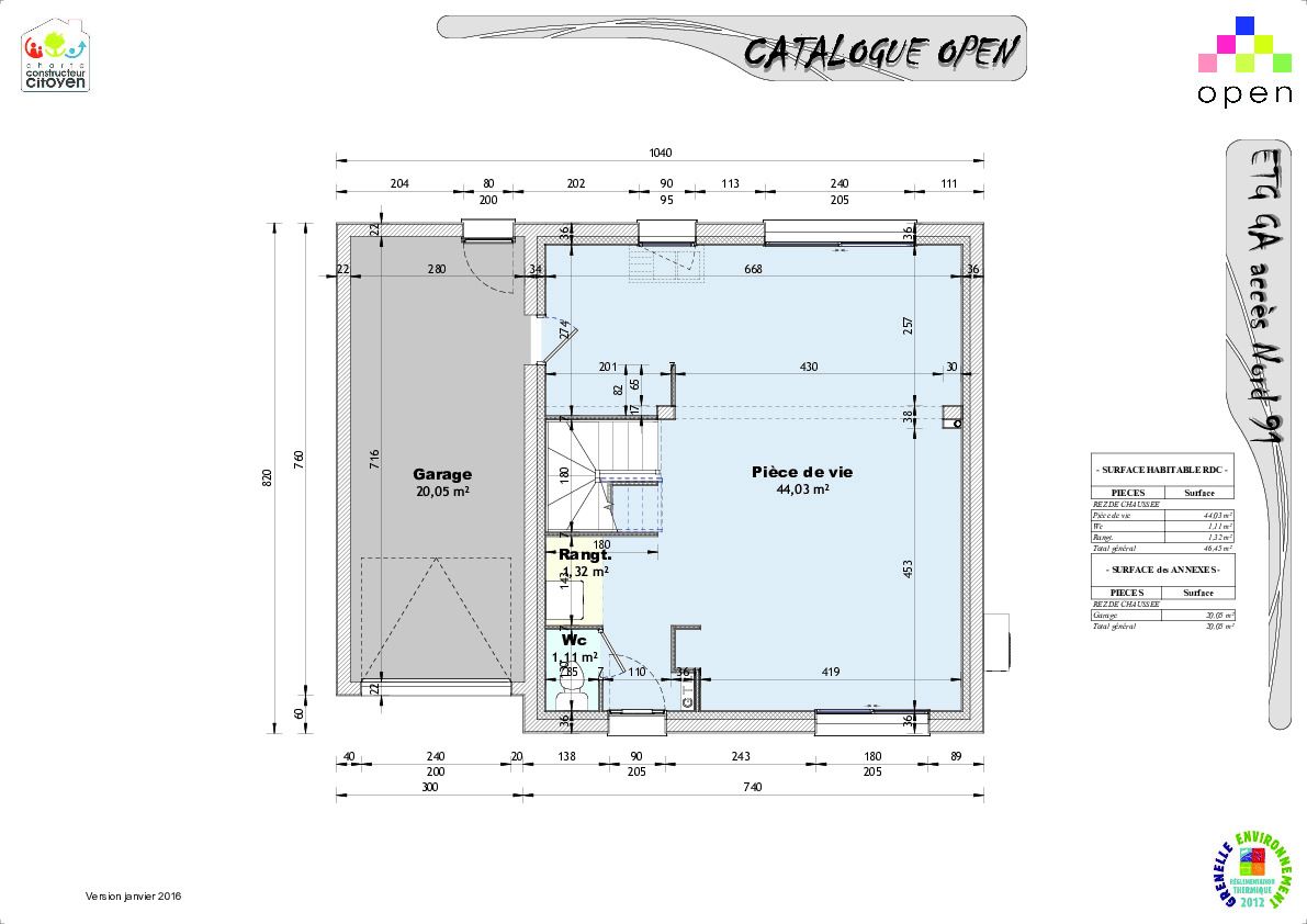 Plan de base du modele