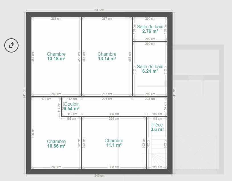 Plan Etage 1