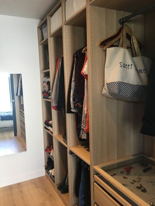 Chambre parentale avec dressing