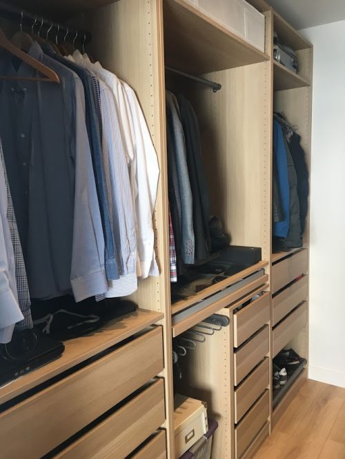 Chambre parentale avec dressing